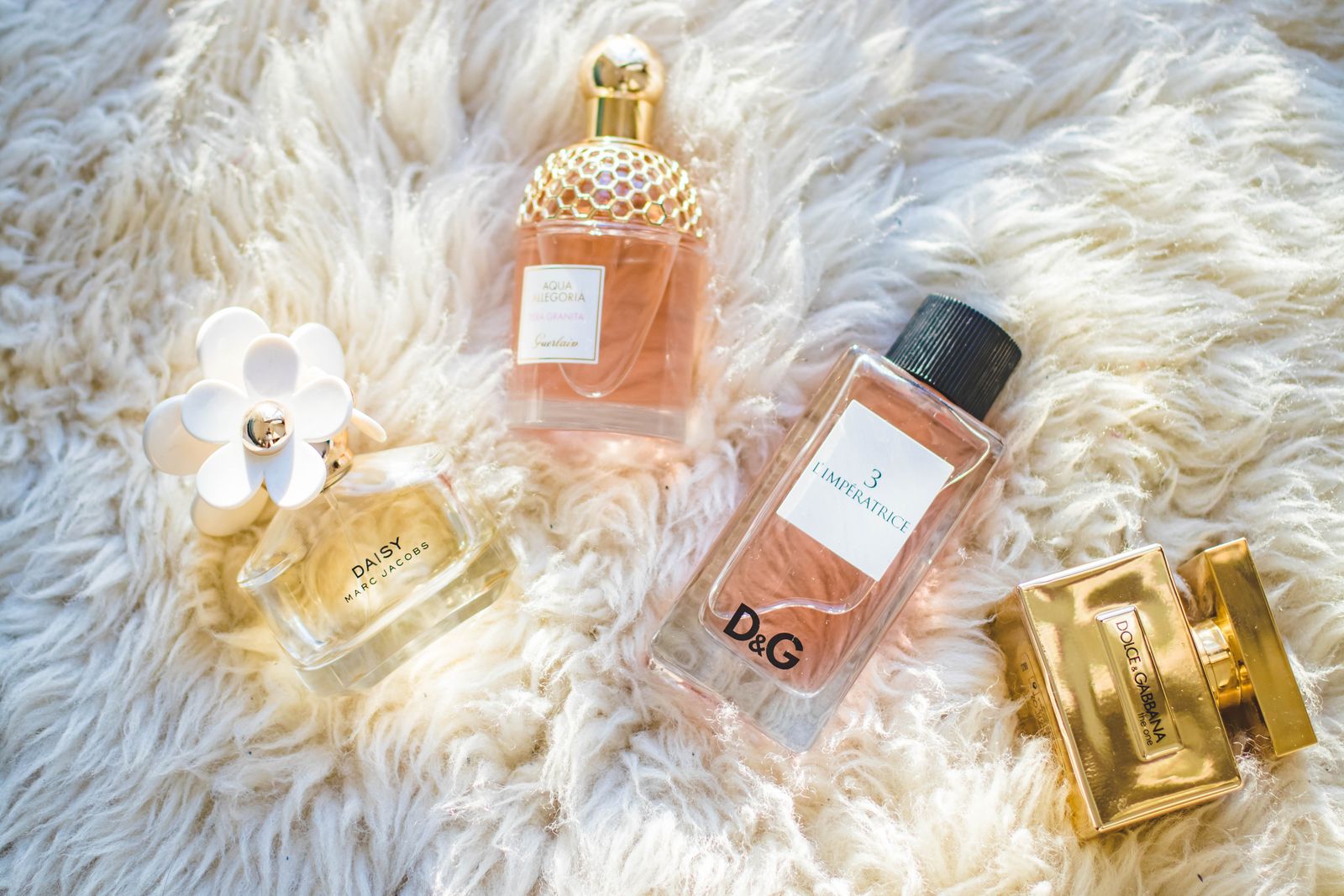 frascos de perfumes de nicho em composição elegante, sem marcas populares visíveis